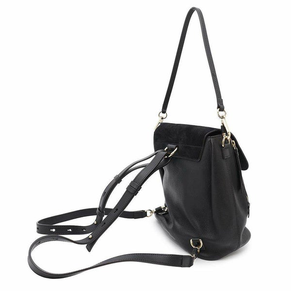 クロエ リュック フェイ ミニ バックパック レザー スエード 3S1192-HEU Chloe ショルダーバッグ 2way 黒