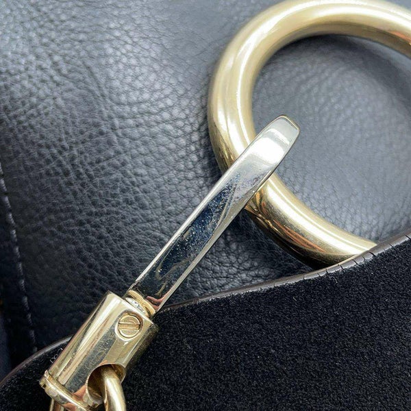 クロエ リュック フェイ ミニ バックパック レザー スエード 3S1192-HEU Chloe ショルダーバッグ 2way 黒