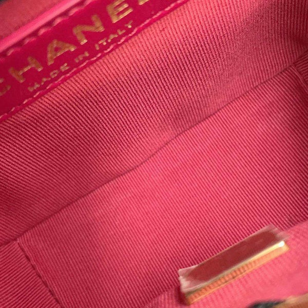 シャネル チェーンショルダーバッグ ココマーク マトラッセ ボックスバッグ ラムスキン AS2635 黒