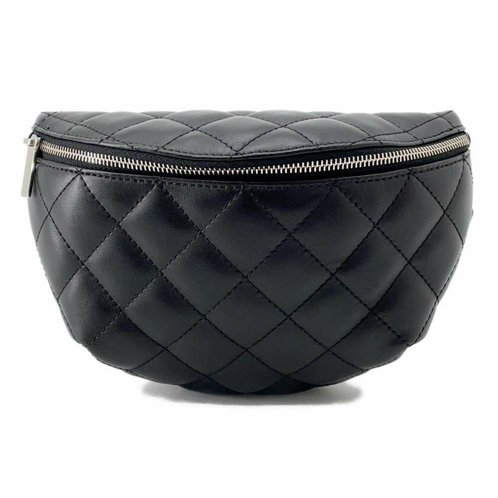 シャネル ボディバッグ マトラッセ ユニフォーム ラムスキン CHANEL