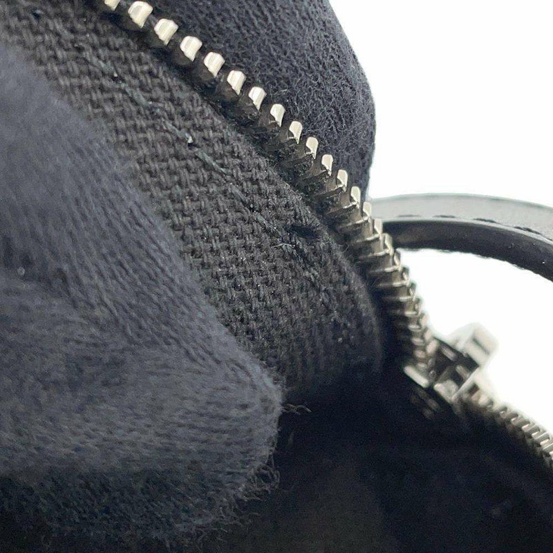 シャネル ボディバッグ マトラッセ ユニフォーム ラムスキン CHANEL ウエストバッグ 黒