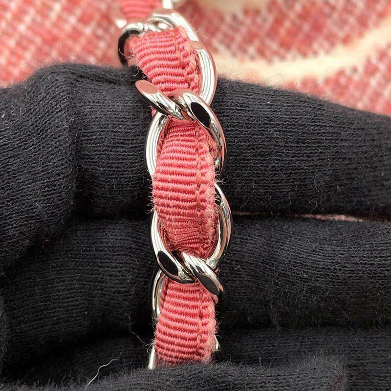 シャネル トートバッグ ドーヴィルライン ミディアム ショッピングバッグ ロゴ キャンバス A67001 CHANEL チェーントート