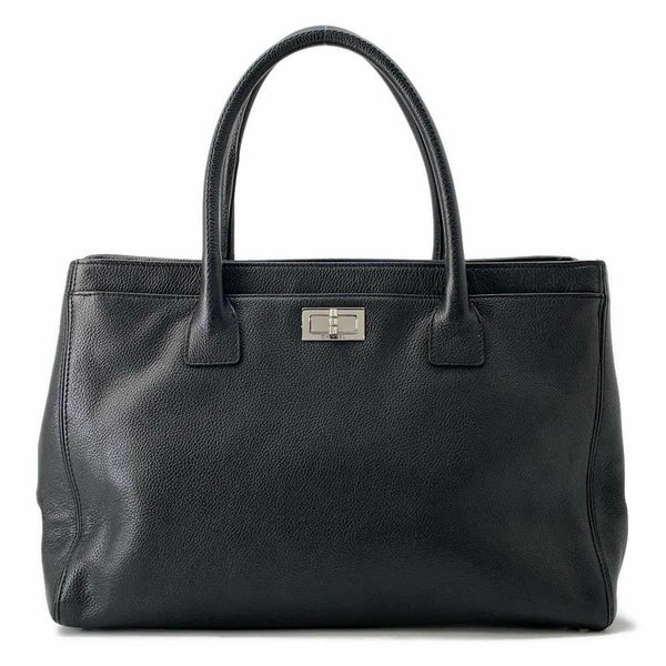 シャネル トートバッグ 2.55 エグゼクティブライン レザー A29292 CHANEL 黒