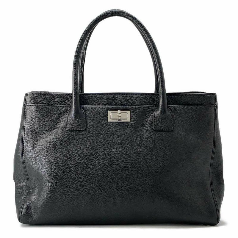 シャネル トートバッグ 2.55 エグゼクティブライン レザー A29292 CHANEL 黒