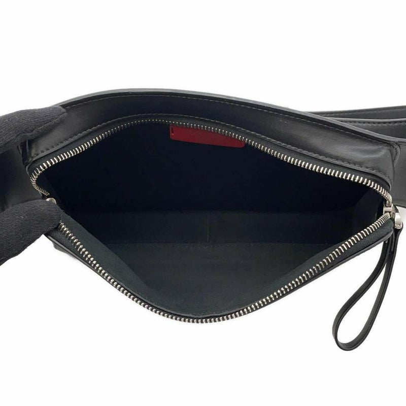 ヴァレンティノ・ガラヴァーニ ボディバッグ VLTNロゴ VY2B0A10WJW VALENTINO ベルトバッグ 黒