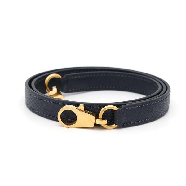 エルメス ハンドバッグ ボリード31 ネイビー/ゴールド金具 クシュベル 〇Z刻印 2wayショルダー