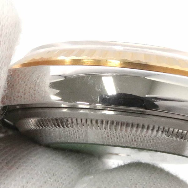 ロレックス デイトジャスト E番 SS/K18YG 16233 ROLEX 腕時計 シャンパン文字盤