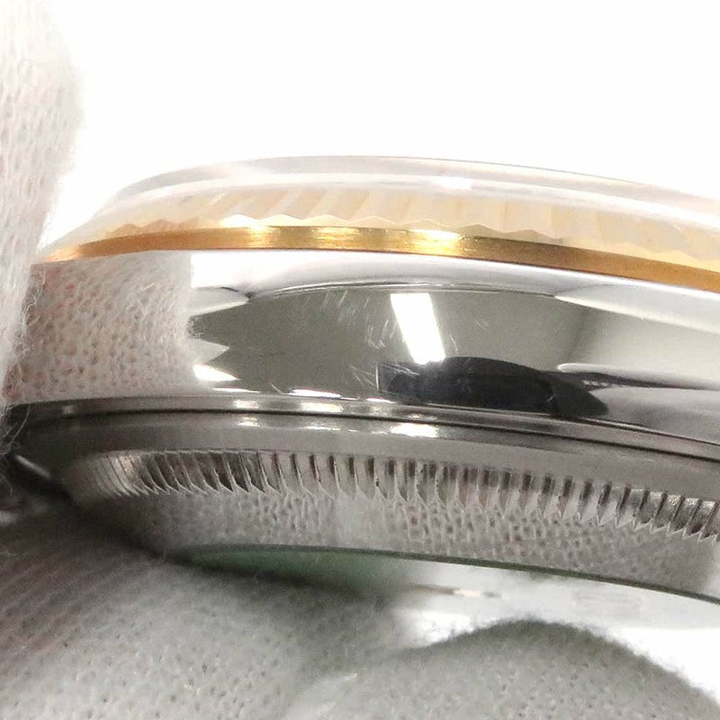 ロレックス デイトジャスト E番 SS/K18YG 16233 ROLEX 腕時計 シャンパン文字盤