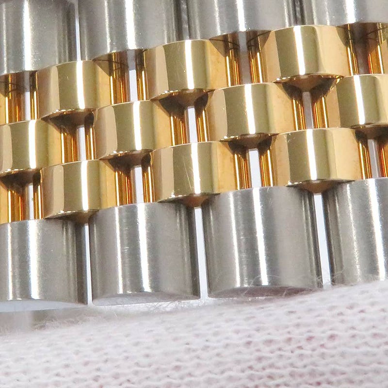 ロレックス デイトジャスト E番 SS/K18YG 16233 ROLEX 腕時計 シャンパン文字盤