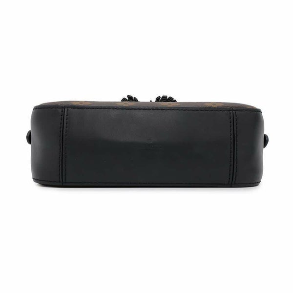 ルイヴィトン ショルダーバッグ モノグラム サントンジュ M43555 LOUIS VUITTON タッセル 黒 ブラック