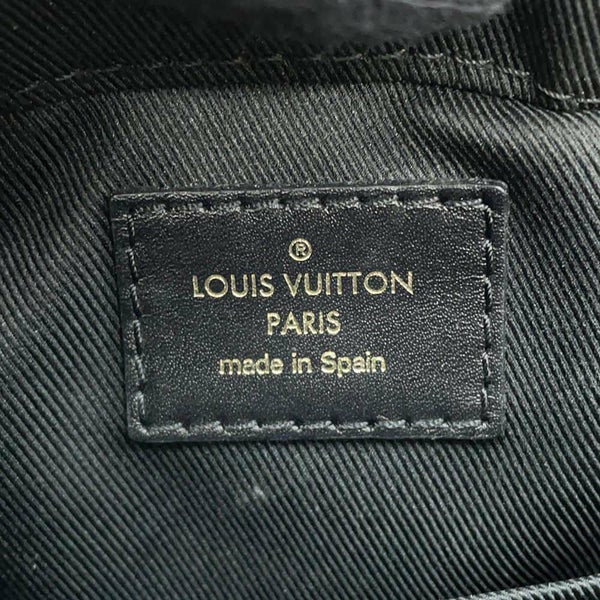 ルイヴィトン ショルダーバッグ モノグラム サントンジュ M43555 LOUIS VUITTON タッセル 黒 ブラック