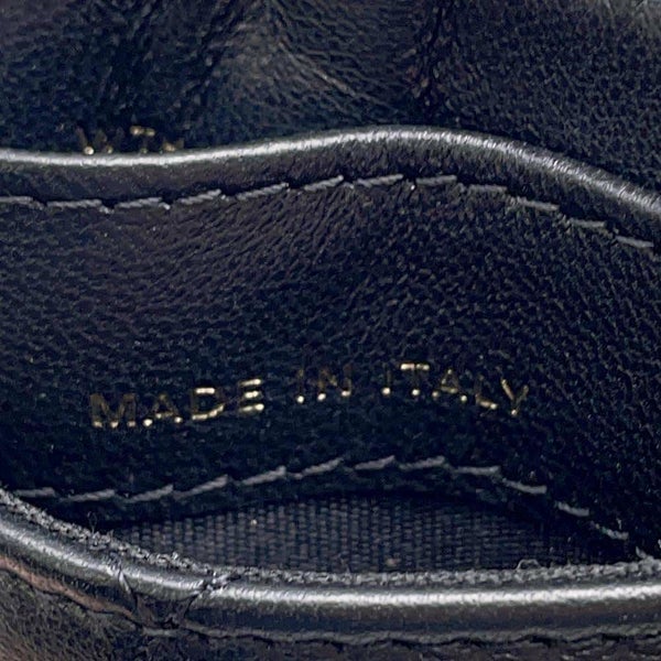 シャネル チェーンカードケース ココマーク マトラッセ ラムスキン A01745 CHANEL カード ノベルティ