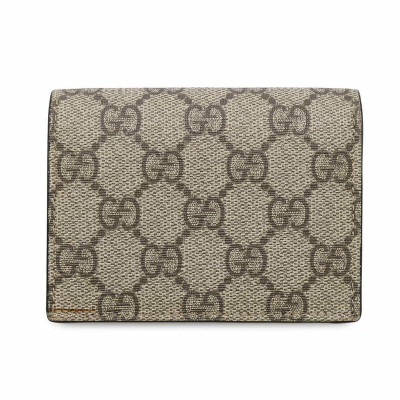 グッチ 二つ折り財布 ミスティックキャット GGスプリーム 499380 GUCCI 財布 レッド