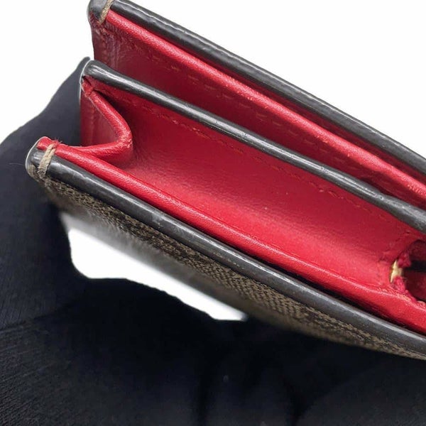 グッチ 二つ折り財布 ミスティックキャット GGスプリーム 499380 GUCCI 財布 レッド