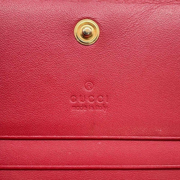 グッチ 二つ折り財布 ミスティックキャット GGスプリーム 499380 GUCCI 財布 レッド