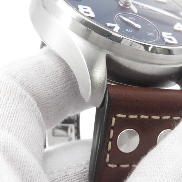 IWC ビッグ・パイロットウォッチ モノプッシャー プティ プランス 世界限定500本 腕時計 ブルー文字盤