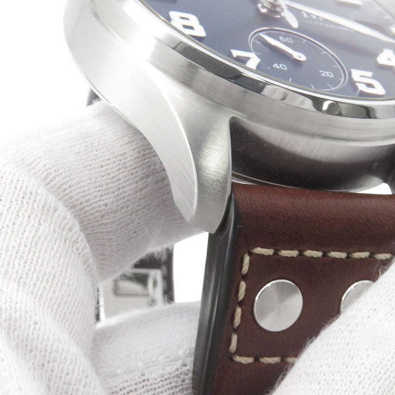 IWC ビッグ・パイロットウォッチ モノプッシャー プティ プランス 世界限定500本 腕時計 ブルー文字盤