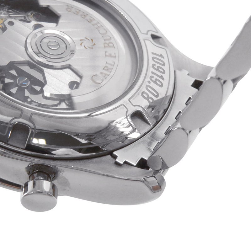 カール F. ブヘラ マネロ フライバック 00.10919.08.93.21 CARL F.BUCHERER 腕時計 ブルーグリーン文字盤