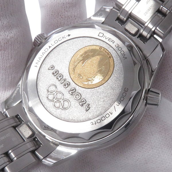 オメガ シーマスター ダイバー300M パリ2024 リミテッド 522.21.42.20.04.001 OMEGA 腕時計 白文字盤