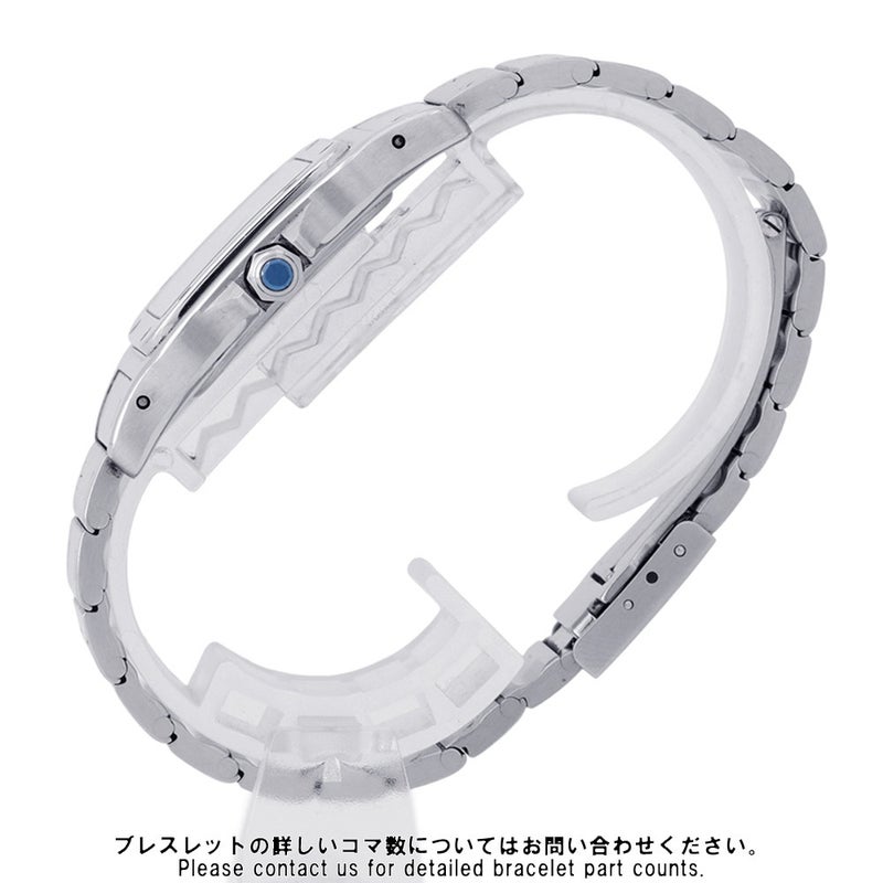 カルティエ サントスガルベ LM W20018D6 Cartier 腕時計 アイボリー文字盤