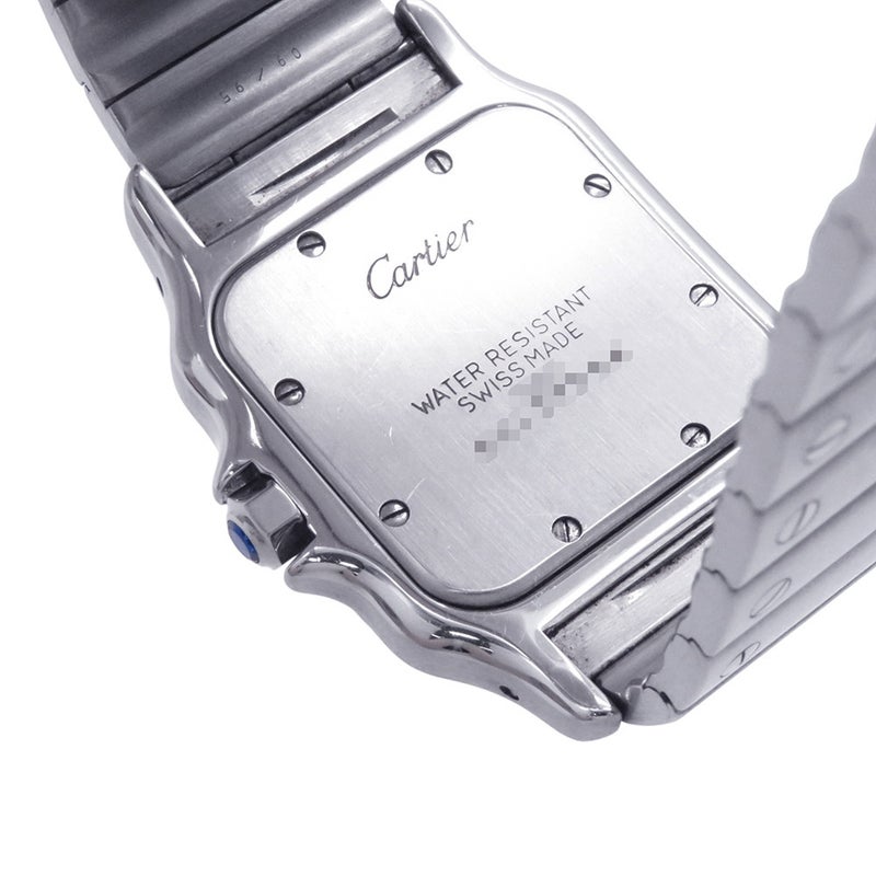 カルティエ サントスガルベ LM W20018D6 Cartier 腕時計 アイボリー文字盤