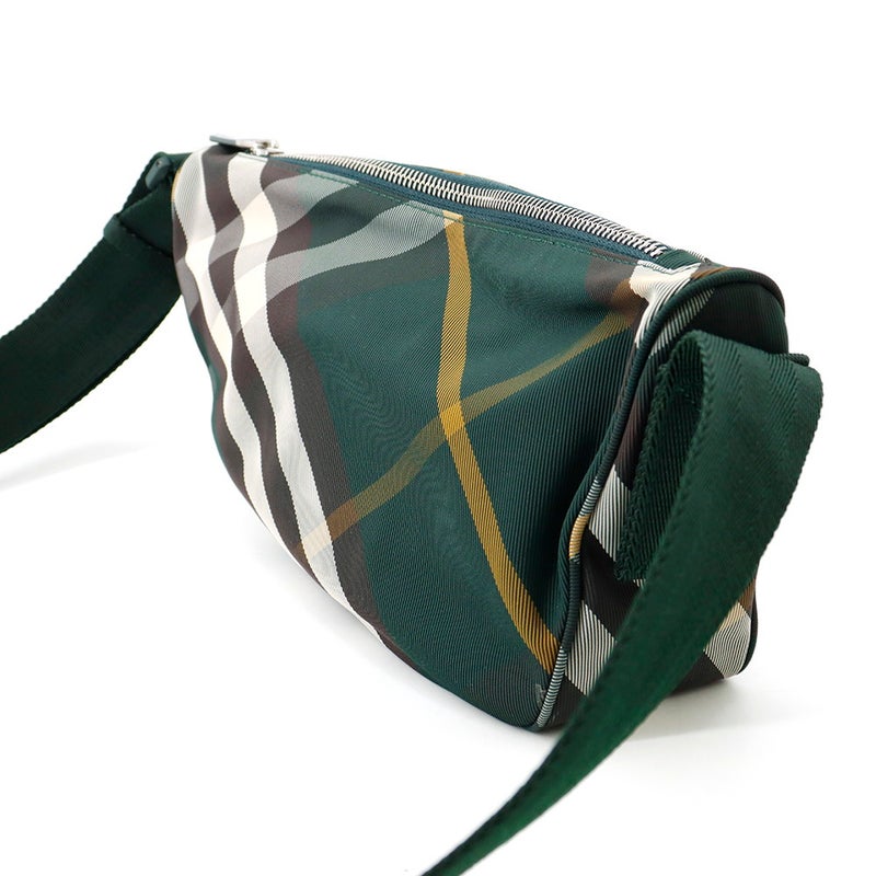 バーバリー ショルダーバッグ チェック ナイロン BURBERRY ボディバッグ