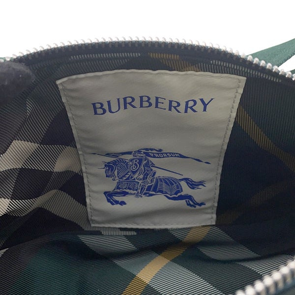バーバリー ショルダーバッグ チェック ナイロン BURBERRY ボディバッグ