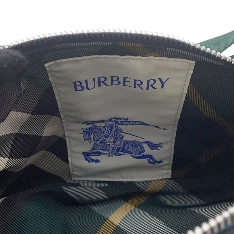 バーバリー ショルダーバッグ チェック ナイロン BURBERRY ボディバッグ