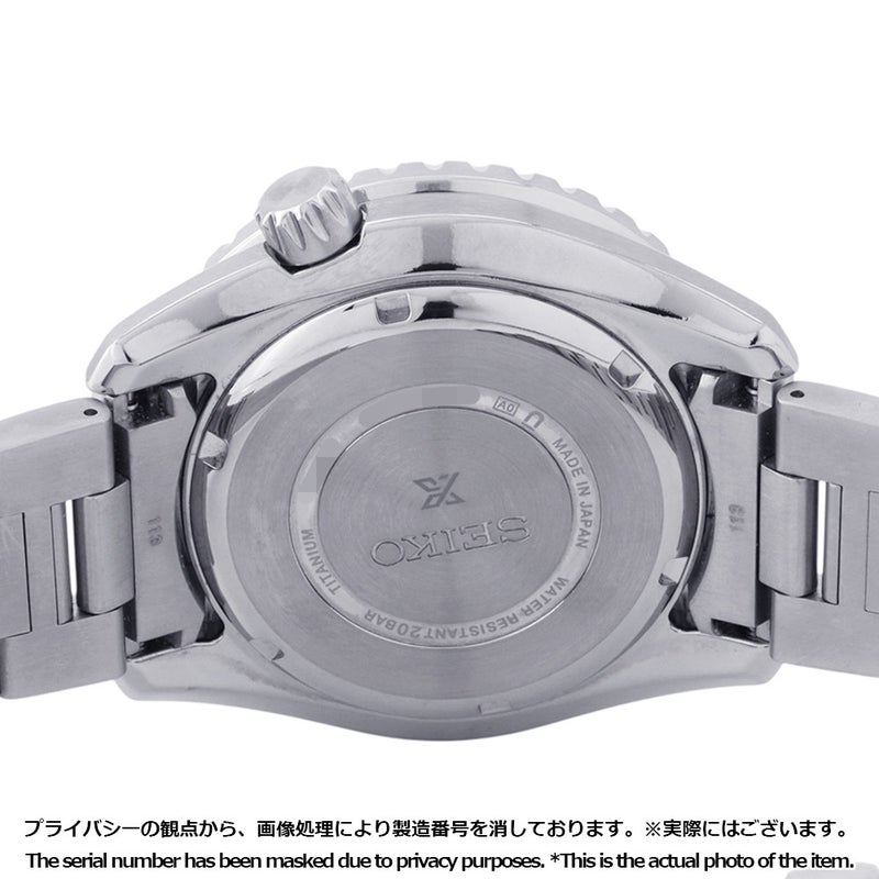 セイコー プロスペックス GMT スプリングドライブ SBDB029 SEIKO 腕時計 黒文字盤