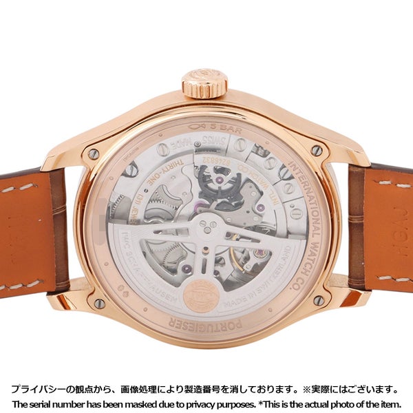 IWC ポルトギーゼ オートマティック 40 IW358404 腕時計 シルバー文字盤