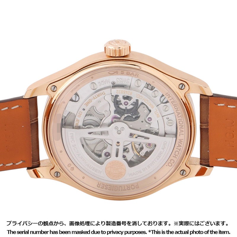 IWC ポルトギーゼ オートマティック 40 IW358404 腕時計 シルバー文字盤