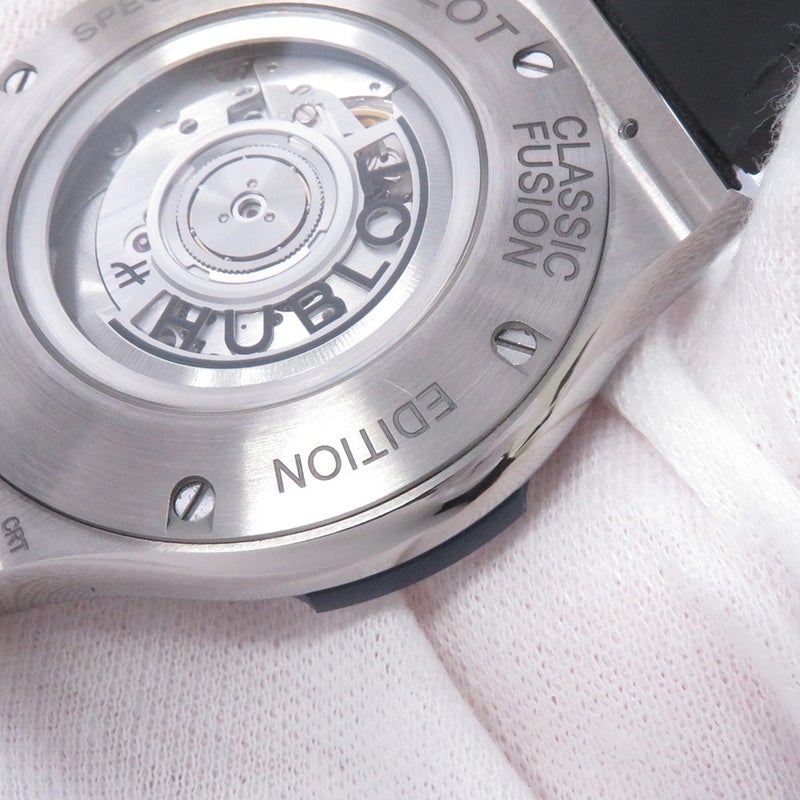 ウブロ クラシック フュージョン チタニウム ディープブルー 日本限定 511.NX.6670.LR.JPN  HUBLOT 腕時計 グラデーションブルー文字盤