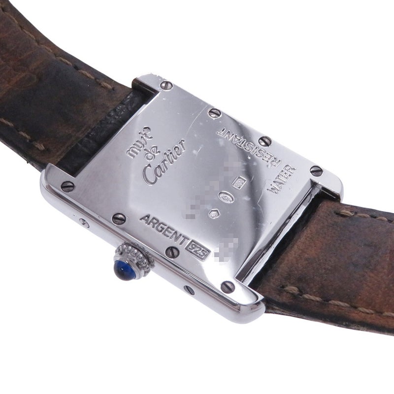カルティエ マストタンク MM W1014054 Cartier 腕時計 白文字盤 ヴィンテージ