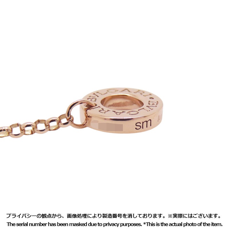 ブルガリ ブレスレット ブルガリ・ブルガリ ホワイトシェル マザーオブパール K18PGピンクゴールド S/M 350549 ジュエリー