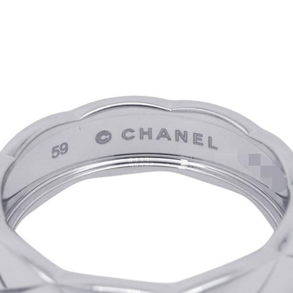 シャネル リング ココクラッシュ コレクション ミディアムモデル K18WG サイズ59 J10570 CHANEL 指輪 ジュエリー