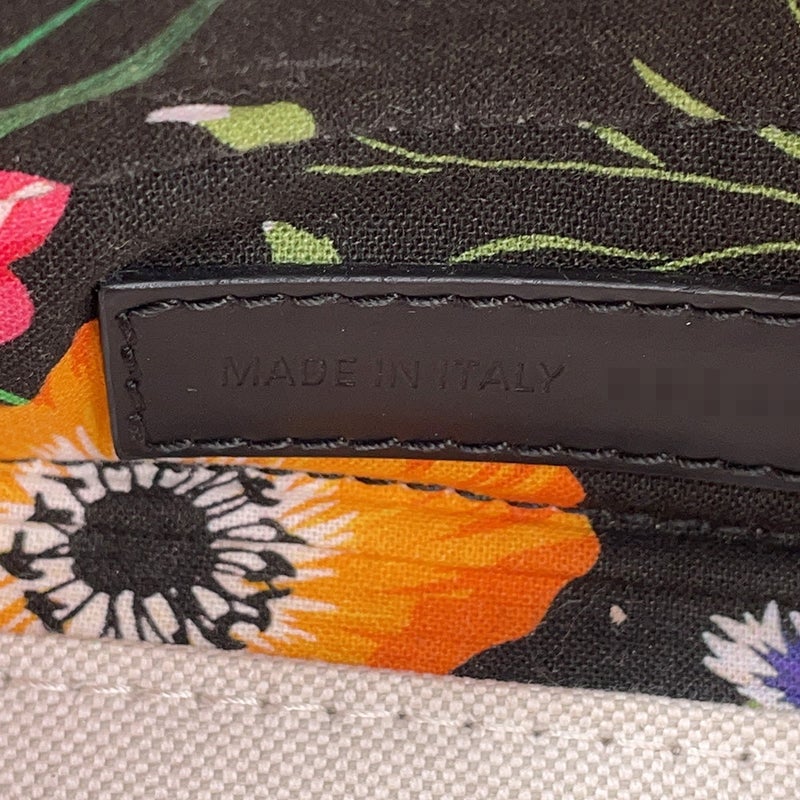 バレンシアガ トートバッグ ネイビーカバス S ポーチ付 キャンバス 339933 BALENCIAGA バッグ 花柄