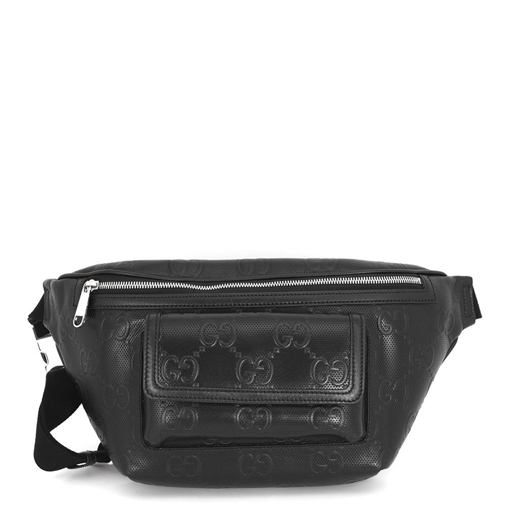 グッチ ボディバッグ GGエンボス ベルトバッグ レザー 645093 GUCCI