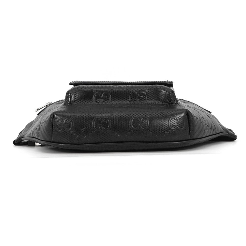 グッチ ボディバッグ GGエンボス ベルトバッグ レザー 645093 GUCCI
