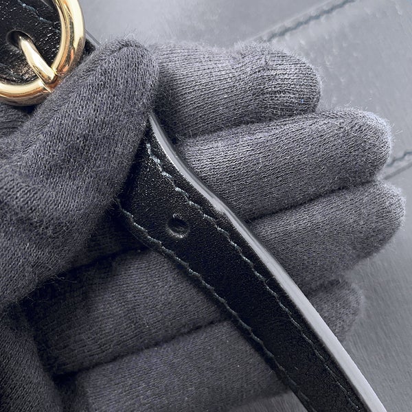 グッチ ショルダーバッグ GGマーモント アリー スモール レザー 550129 GUCCI バッグ 黒