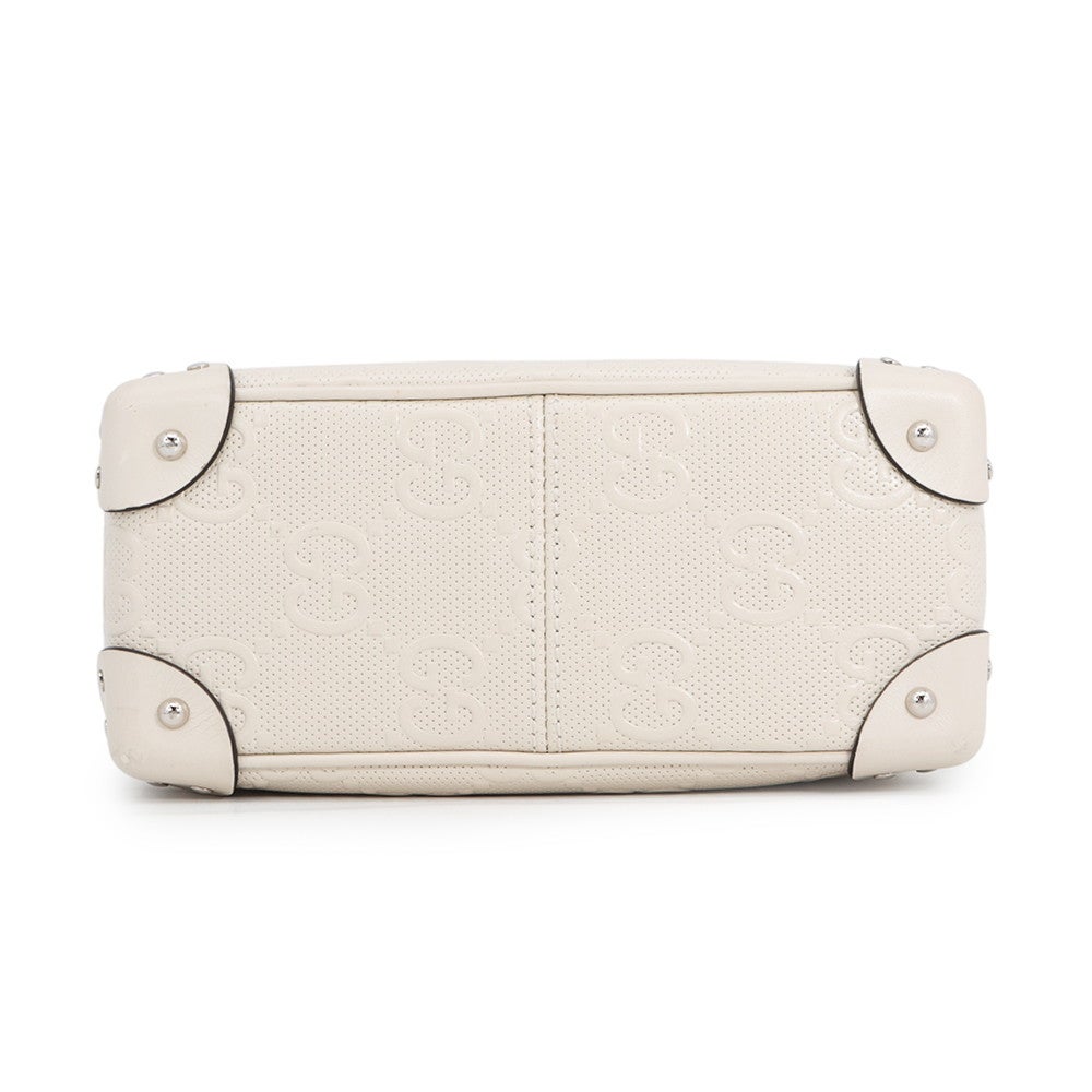 グッチ ショルダーバッグ GGエンボス レザー 626363 GUCCI バッグ 白