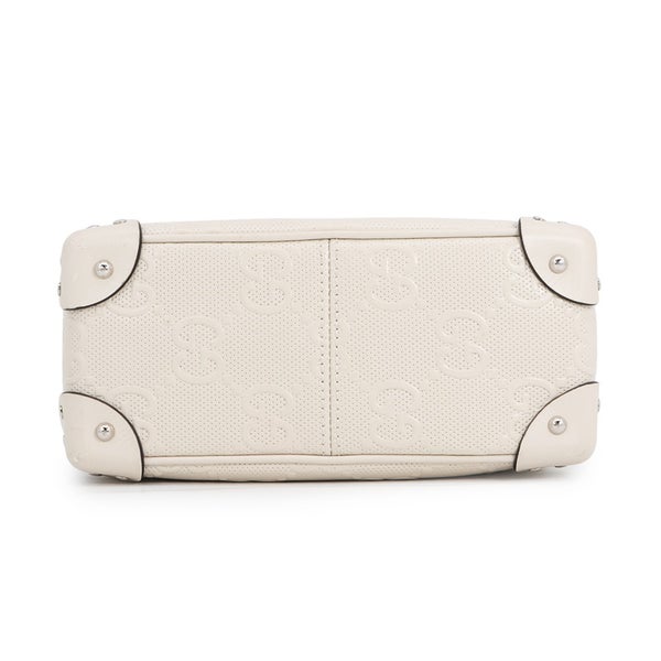 グッチ ショルダーバッグ GGエンボス レザー 626363 GUCCI バッグ 白
