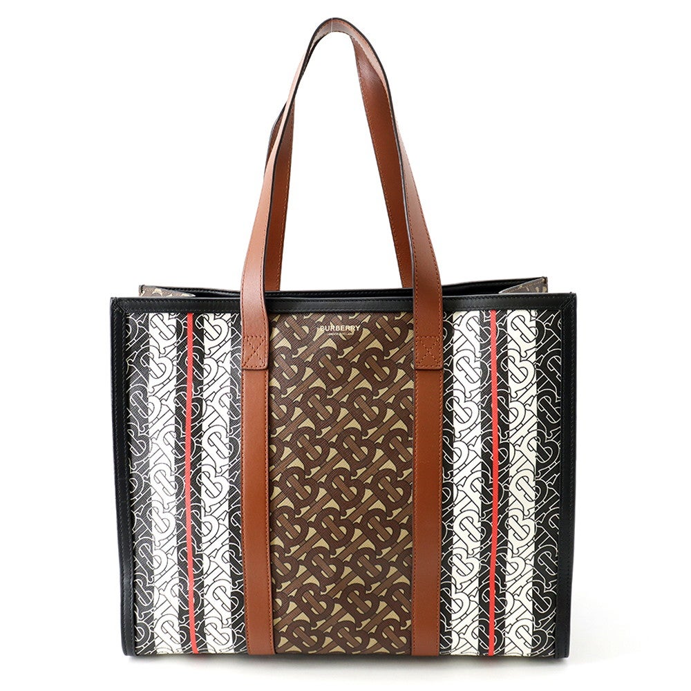 バーバリー トートバッグ TBモノグラム PVC レザー 80193831 BURBERRY