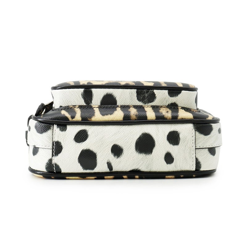 バーバリー チェーンショルダーバッグ レオパードプリント カメラバッグ PVC レザー 8015963 BURBERRY
