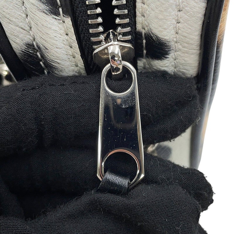 バーバリー チェーンショルダーバッグ レオパードプリント カメラバッグ PVC レザー 8015963 BURBERRY