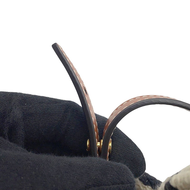 セリーヌ ハンドバッグ カバ タイス スモール ロゴ コットン/レザー 199162ERP CELINE 2wayショルダーバッグ