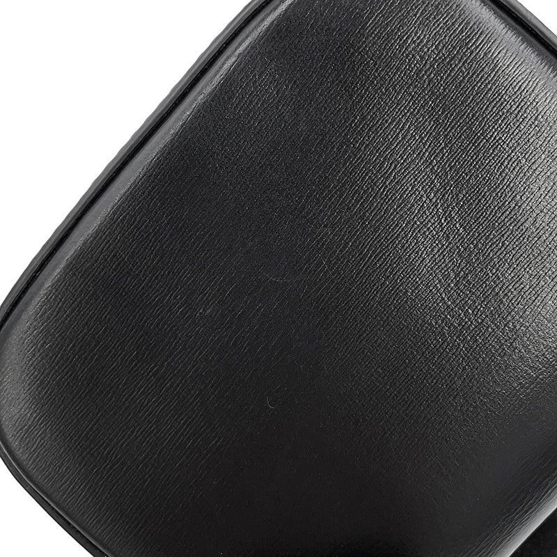 セリーヌ ショルダーバッグ トリオンフ ミニ クロード シャイニーカーフレザー 10I513 CELINE ミニバッグ 黒