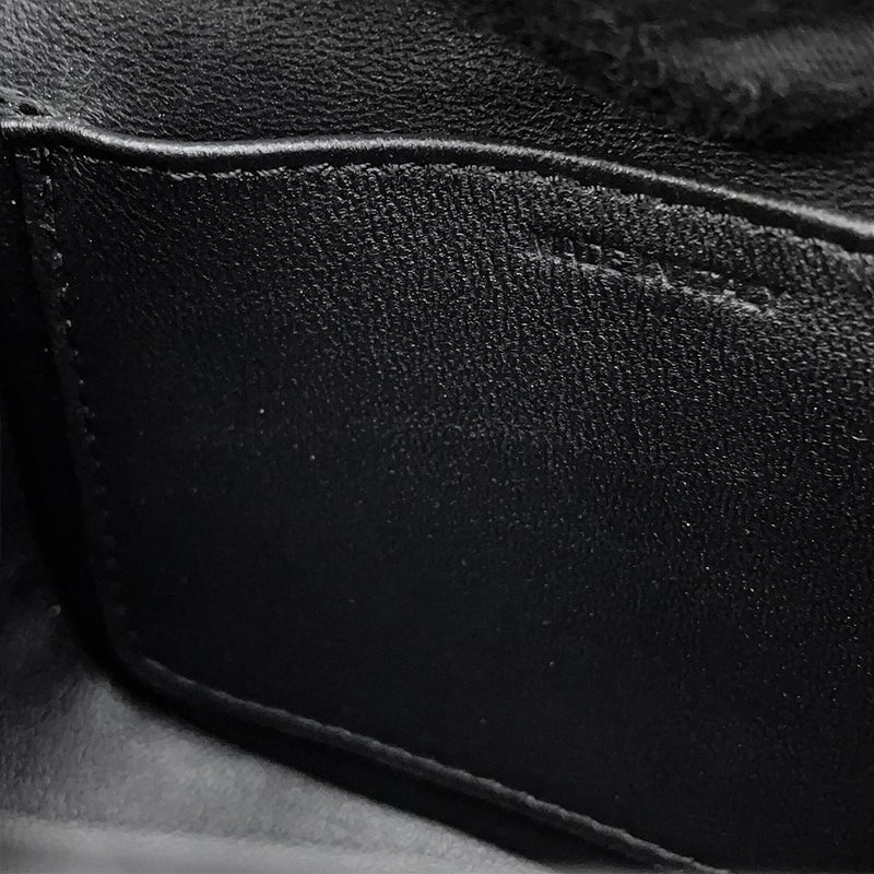 セリーヌ ショルダーバッグ トリオンフ ミニ クロード シャイニーカーフレザー 10I513 CELINE ミニバッグ 黒