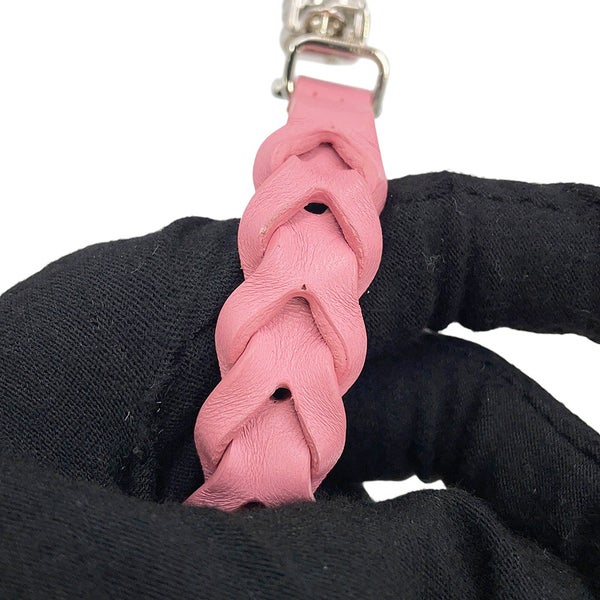 ミュウミュウ ブレスレット クリスタル イントレッチオ ナッパレザー 5IB320 Miu Miu アクセサリー