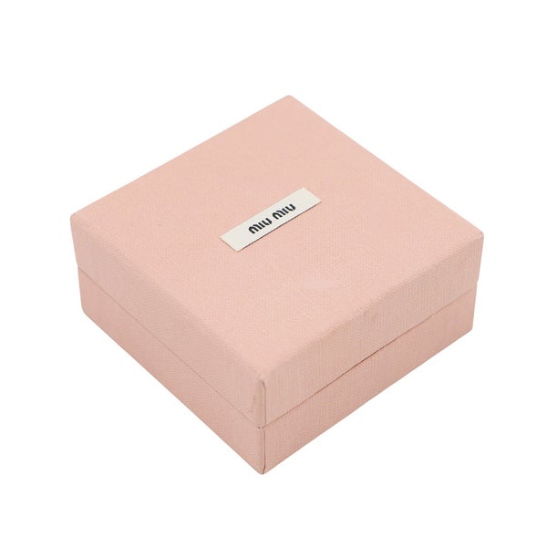 ミュウミュウ ブレスレット クリスタル イントレッチオ ナッパレザー 5IB320 Miu Miu アクセサリー