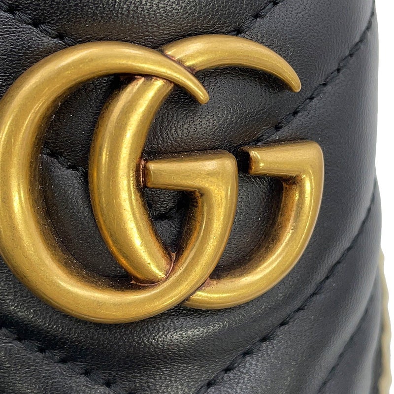 グッチ エスパドリーユ 2.0 GGマーモント レディースサイズ34 1/2 551890 GUCCI 靴 黒